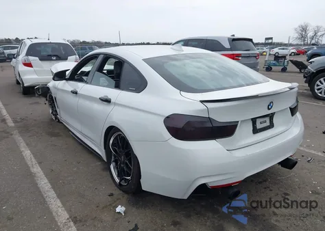 2016 BMW 435I Gran Coupe xDrive z USA, uszkodzony, nr VIN WBA4B3C50GG528673